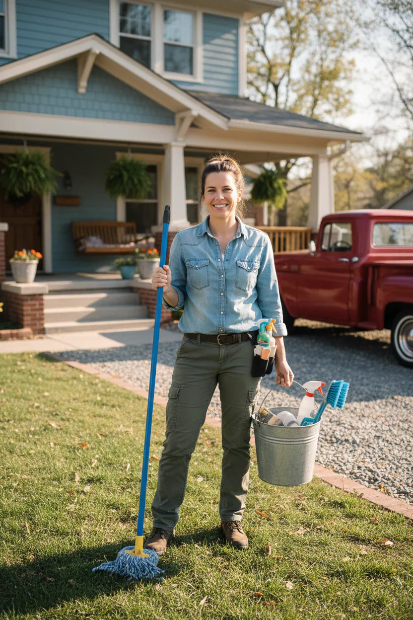 How I made $3000 in my first month cleaning.