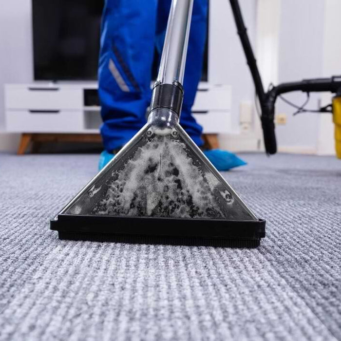 Carpet Cleaning Machine Cleaning Carpeted Floor