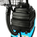 Mytee 8070 carpet extractor on transparent background drain hose close up view