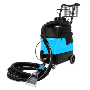 Mytee 8070 carpet extractor on transparent background front left view