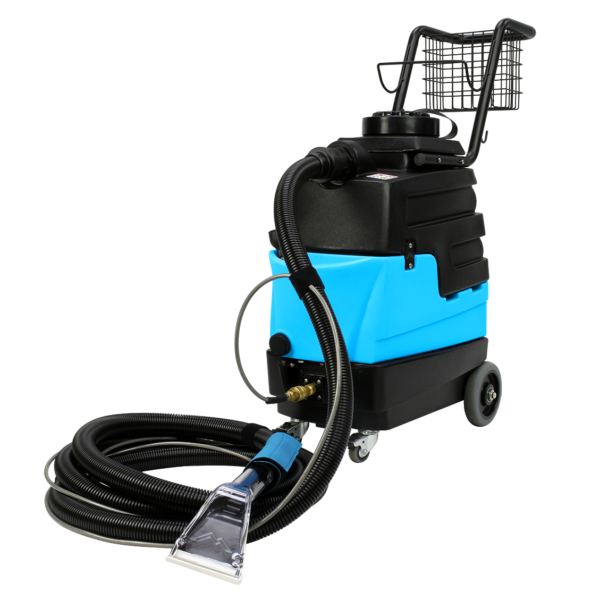 Mytee 8070 carpet extractor on transparent background front left view