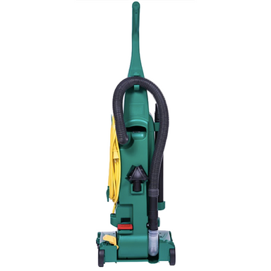 Back view of Bissell BGU1937T ProCup Upright Vacuum on white background.