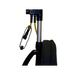  Close-up of the cord attachment on the Bissell BGU8000 Upright Vacuum.