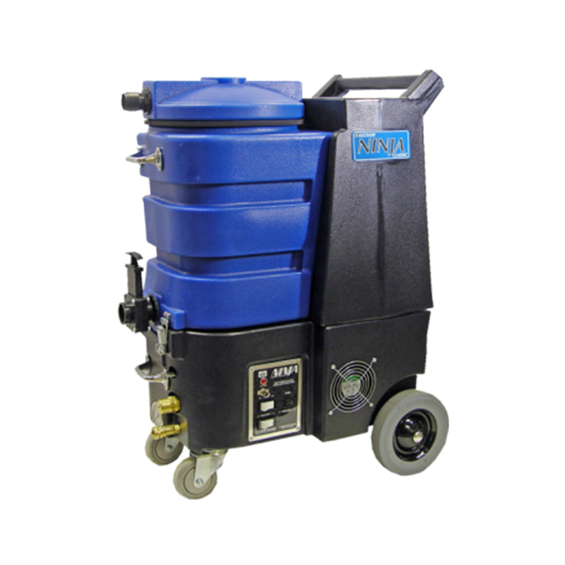 E-Steam Ninja Classic 150 PSI Portable Extractor Heated with Dual 2 Stage Vac NJA150 Left Side View