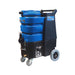 E-Steam Ninja Classic 150 PSI Portable Extractor with Dual 2 Stage Vac NJA150 Left Side View