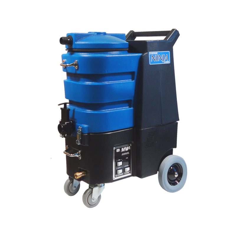 E-Steam Ninja Classic 150 PSI Portable Extractor with Dual 2 Stage Vac NJA150 Left Side View