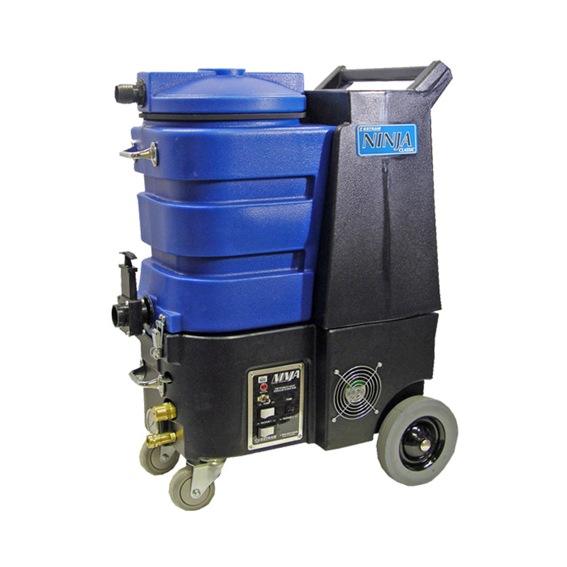 E-Steam Ninja Classic 200 PSI Portable Extractor Heated with Dual 2 Stage Vac NJA200 Left Side View