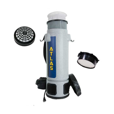 Edic Atlas™ 6-Quart Backpack Vacuum With EDIC Ultrastat Disposable Filter Bag 600TV