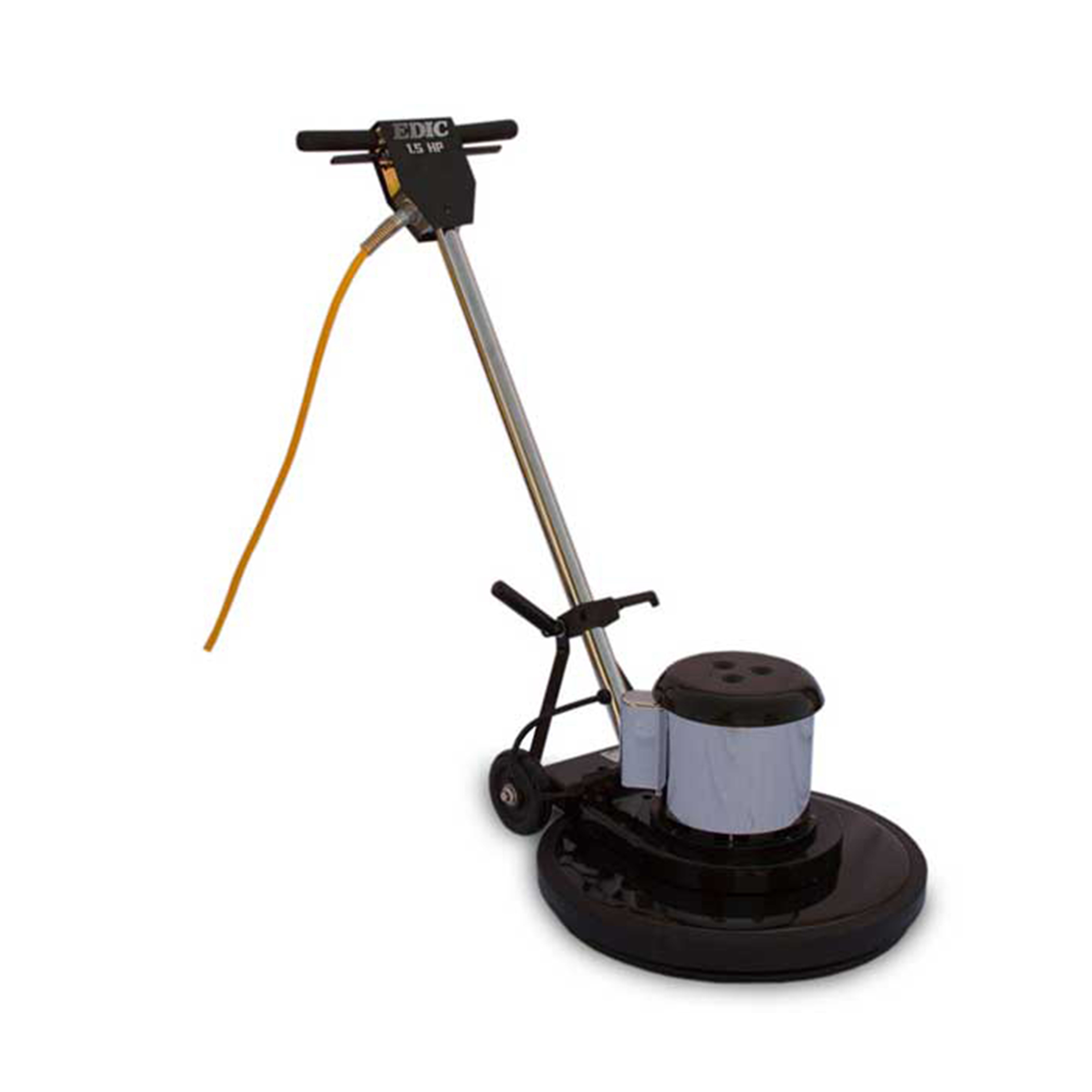 Edic Saturn Low Speed Buffer, 175 RPM, 1.5 HP, Pad Driver Included - 17LS3-BK-SV
