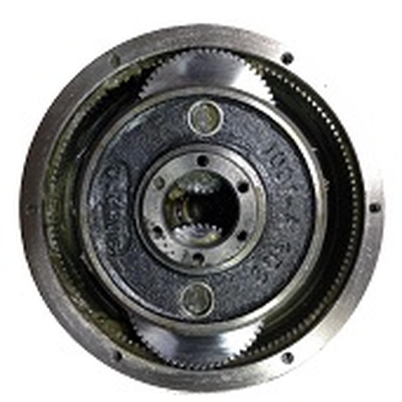  Close-up of the gear chain rotator on the General Floorcraft 13" Floor Machine Buffer KCD-13