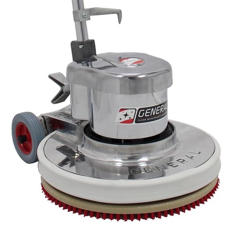 Close-up view of the main part of the General Floorcraft 20" Floor Machine Buffer KCD-20.