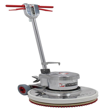 Full body view of General Floorcraft 23" Floor Machine Buffer KCD-23, designed for large floor surface cleaning.