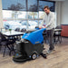 Johnny Vac 20" Auto-Scrubber JVC50BCN in use on floor