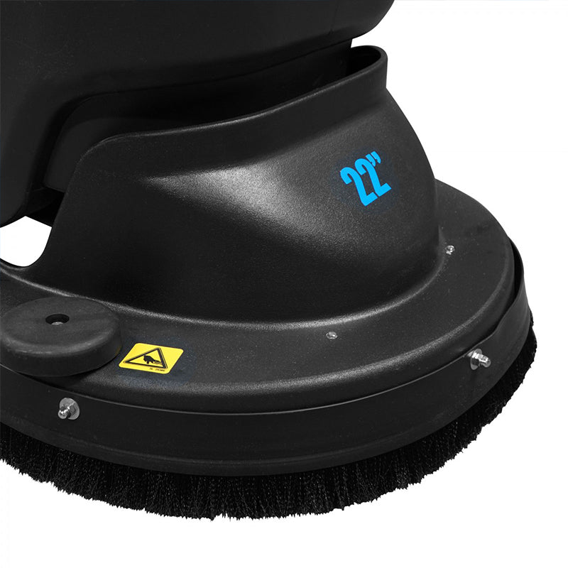 Brush view of Johnny Vac 22" Autoscrubber JVC56BTN