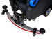 Squeegee assembly view of Johnny Vac 26" Autoscrubber JVC65RBTN