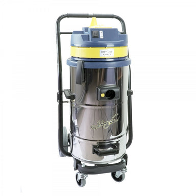  Front view of Johnny Vac Commercial Vacuum with Shaker - Metal Tank JV555M