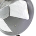 Dust collector bin of Johnny Vac Ghibli HEPA Vacuum JV58H 15 Gal on white background.