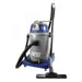 Another full body view of Johnny Vac Ghibli Wet & Dry Vacuum JV400D 10 Gal with brushes and accessories on white background
