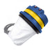 Dust collector of Johnny Vac Ghibli Wet & Dry Vacuum JV420M2 18.5 Gal with brushes and accessories on white background