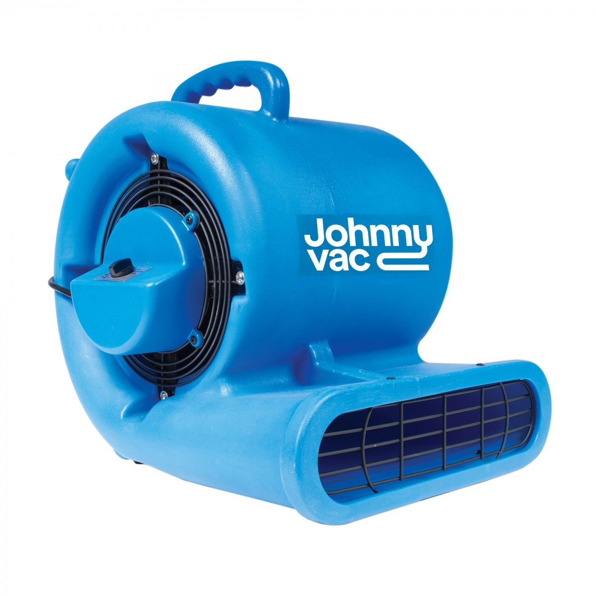 Full-body view of Johnny Vac Portable Blower / Fan JV3004 on white background.