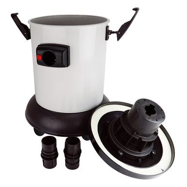 Johnny Vac Water Recuperator 22.75L JV700P Full Body View with Top Separated

