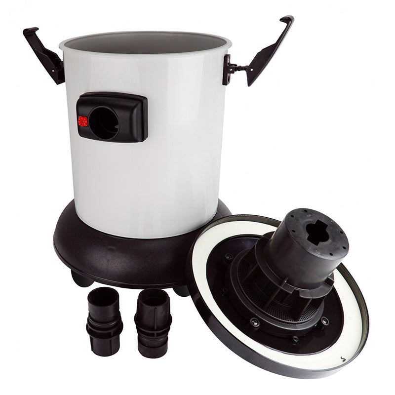 Johnny Vac Water Recuperator 22.75L JV700P Full Body View with Top Separated

