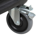 Mytee Speedster caster wheel view on transparent background
