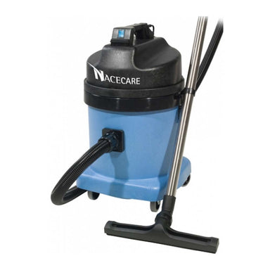 Full body view of Nacecare CV570 Wet Dry Canister Vacuum K-8026563 6 Gal with BOW Kit.