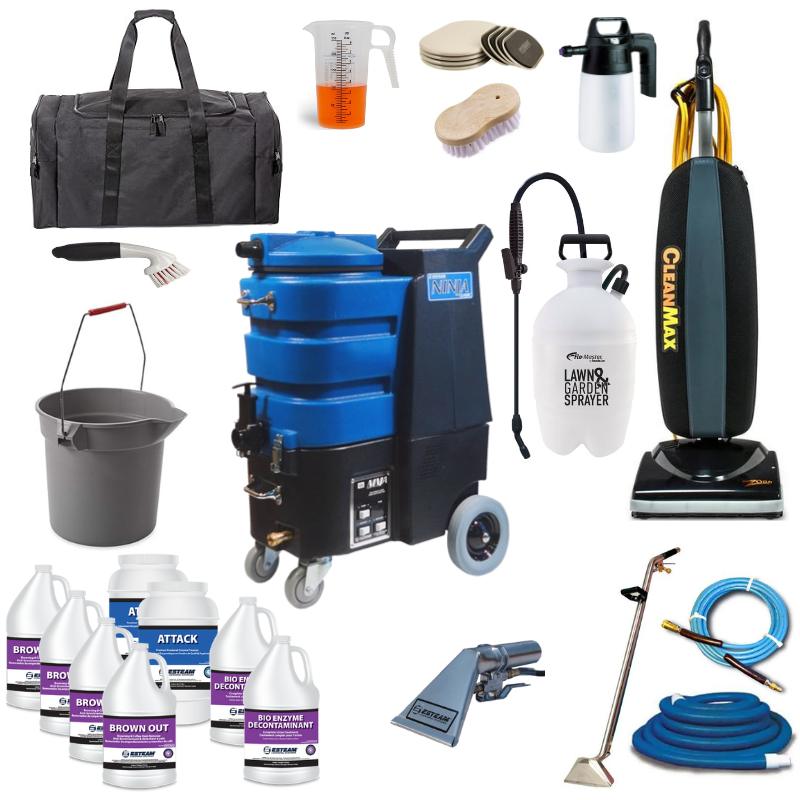 Esteam Ninja 200D Carpet Cleaner Starter Package