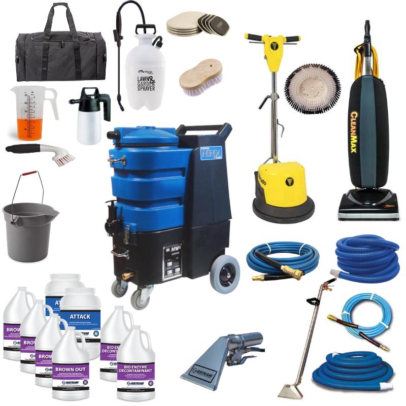Esteam Ninja 500 Carpet Cleaner Starter Package