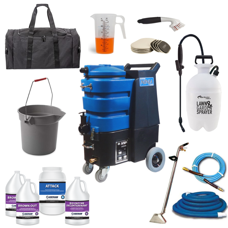 Esteam Ninja 500 Carpet Cleaner Starter Package