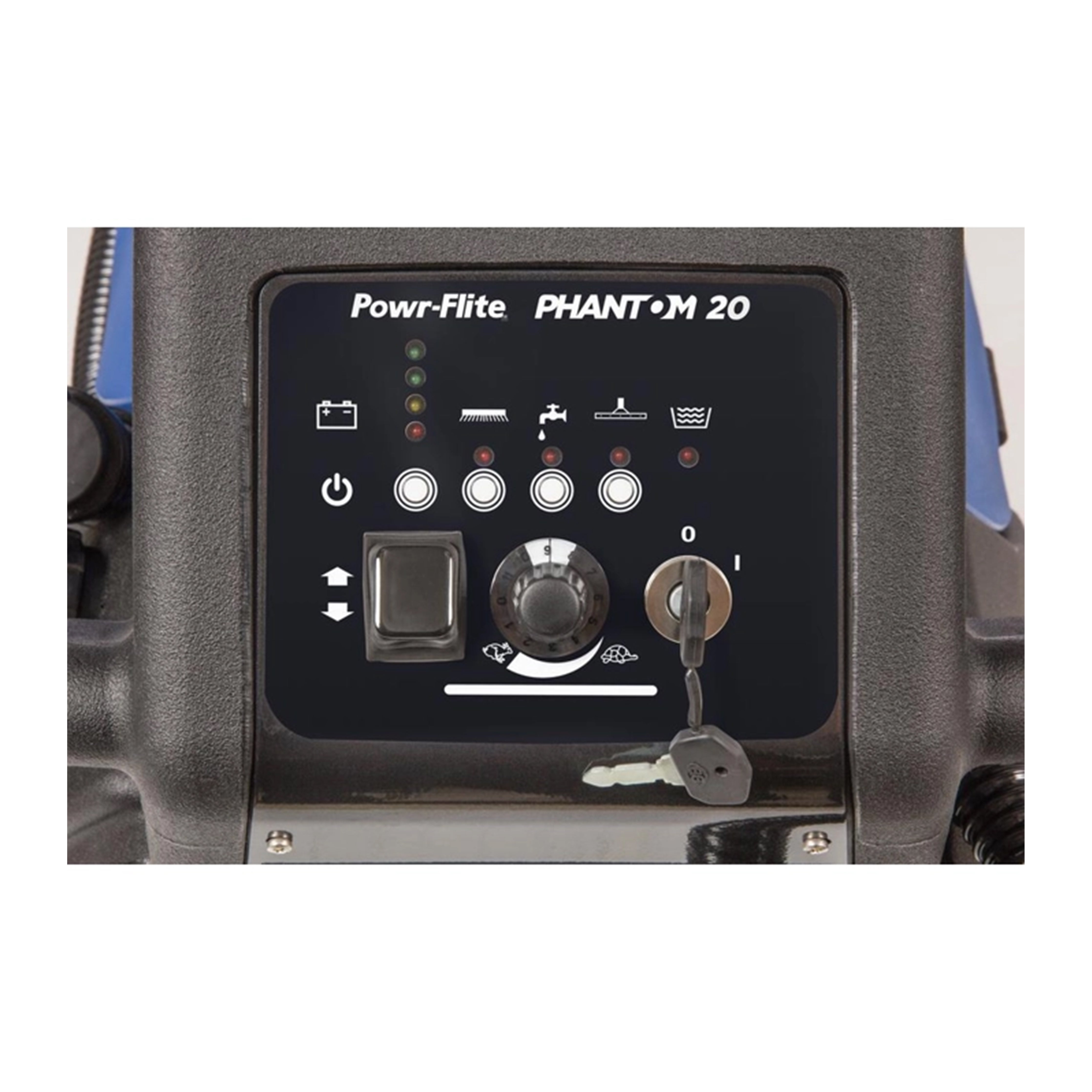 Powr-Flite battery powered automatic scrubber