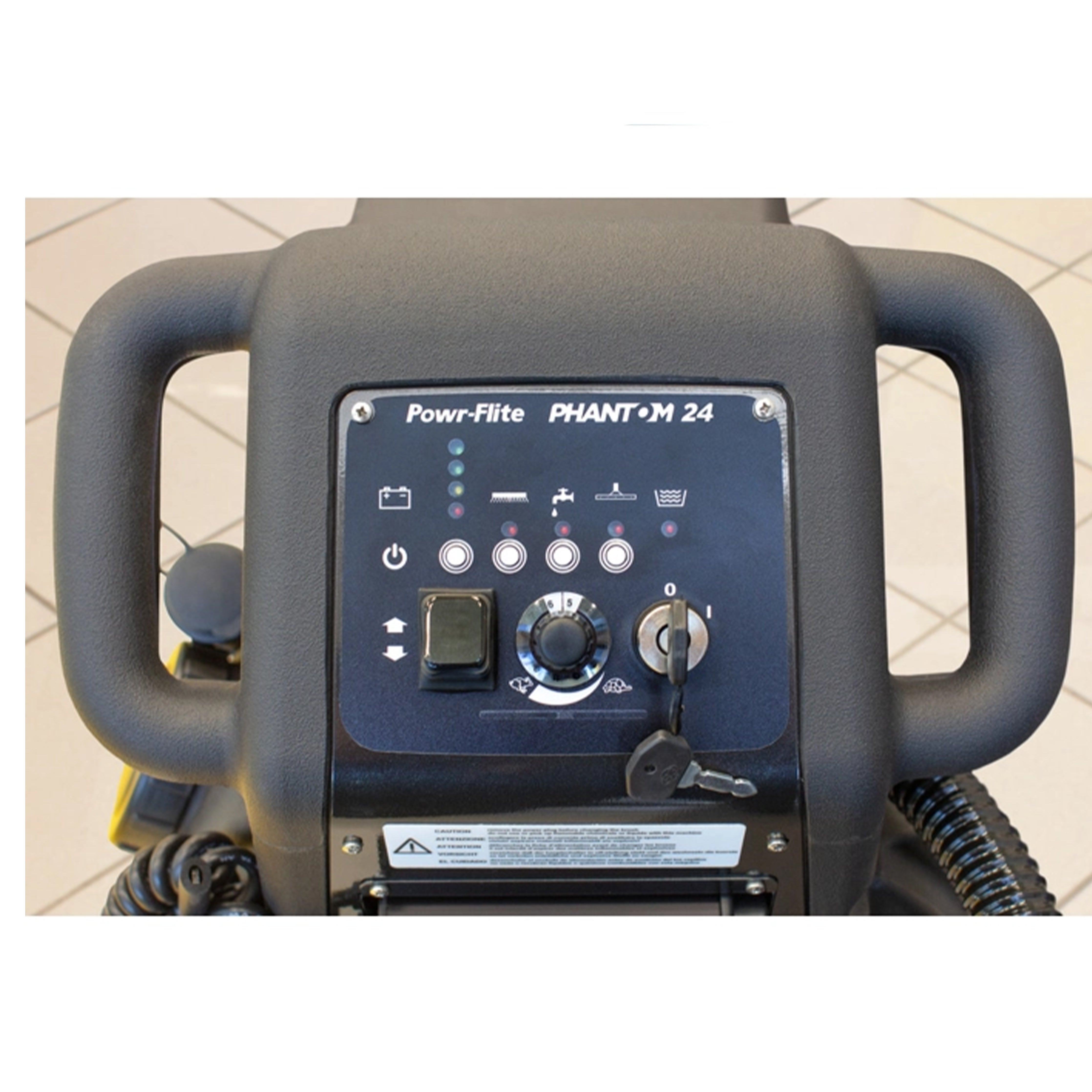Powr-Flite battery powered automatic scrubber