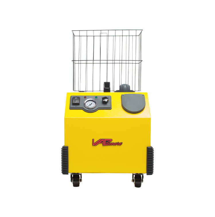 Front view of the main body of Vapamore MR-750 Ottimo Heavy Duty Steam Cleaning System on white background.