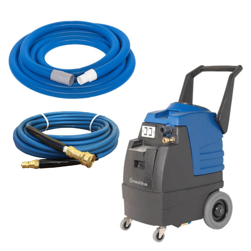 Esteam E600 carpet extractor with vacuum and solution hose
