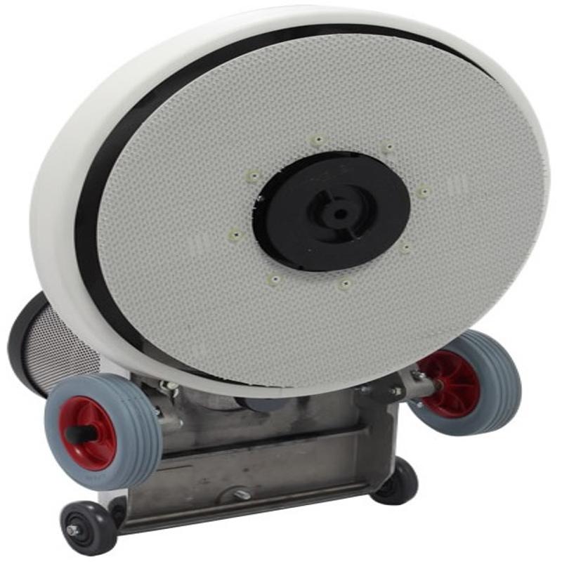 Close-up of the sweeping part located at the bottom of General Floorcraft 1500 RPM 20" Burnisher 1500DC-1.