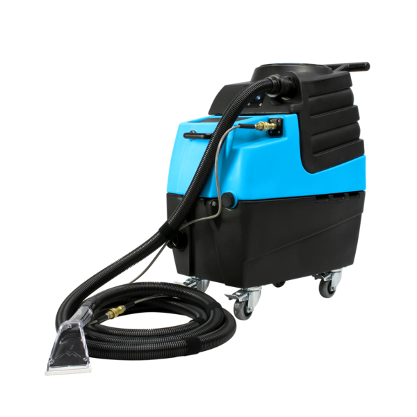 Mytee HP90 front left view with tools on transparent background