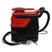 sandia 3 gallon automotive carpet extractor with hoses and hand tool attached on white background